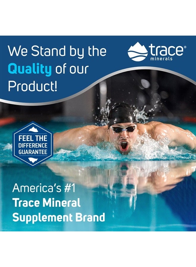 Trace Minerals كبسولات مغنيسيوم جليسينات | 120 ملغ مكمل مغنيسيوم | 180 حبة - Image 4