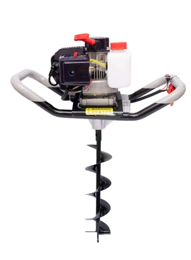 makute 52 CC Petrol Earth Auger with 1Bit 100MM for Digging Holes in Gardens, Lawns, Backyards, and Other Similar Tasks.( EA52) - Image 3