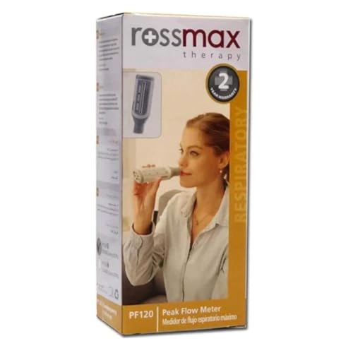 Rossmax Peak Flow Meter for Adults PF120A White - Image 4