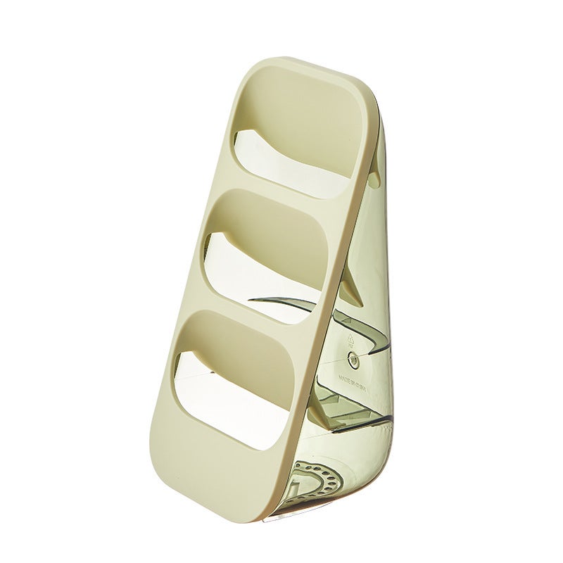 Multifunctional Chopsticks Holder Transparent Chopsticks Cage Inclined Storage Rack Tableware Drain Rack Kitchen Household Chopsticks Cage Rack - Image 1