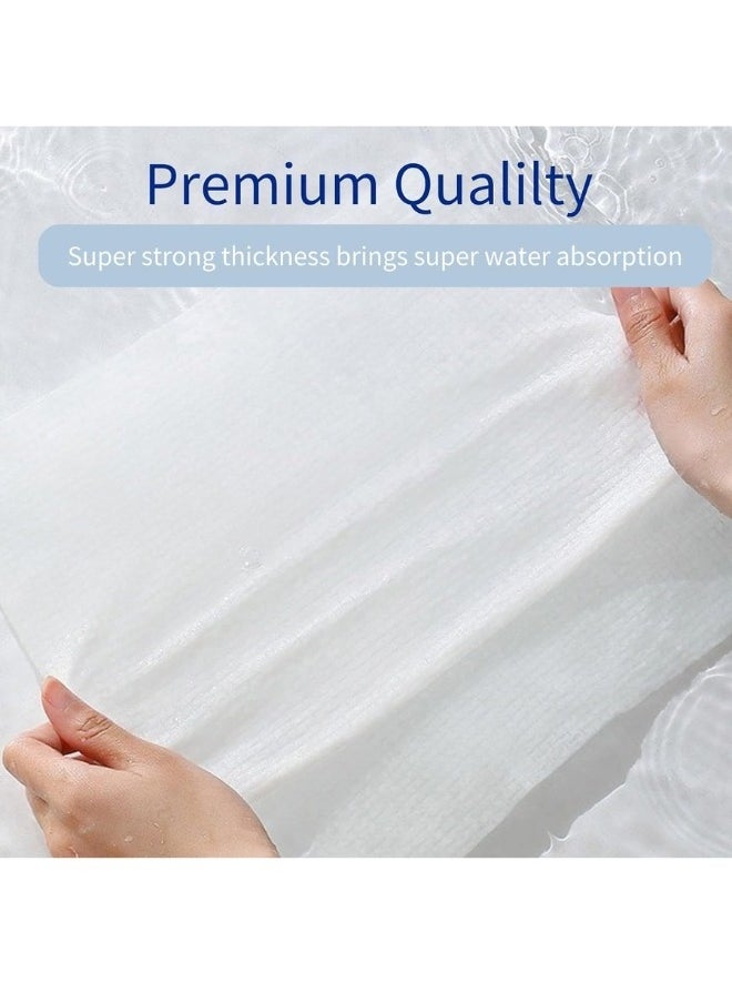 FALMER 14 Pack Compressed Towels Tablets, Disposable Face Compressed Towels,28 x 24 cm Soft Wipe Face Washcloths, Portable Coin Tissue for Outdoor Travel Camping Hiking Sport Hotel Beauty Salon  - Image 5