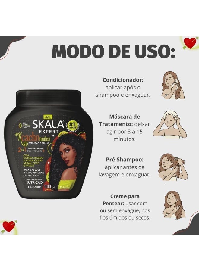 Skala ACACHONADOS CREME DE TRATAMENTO 1KG (Brazilian) - Image 3