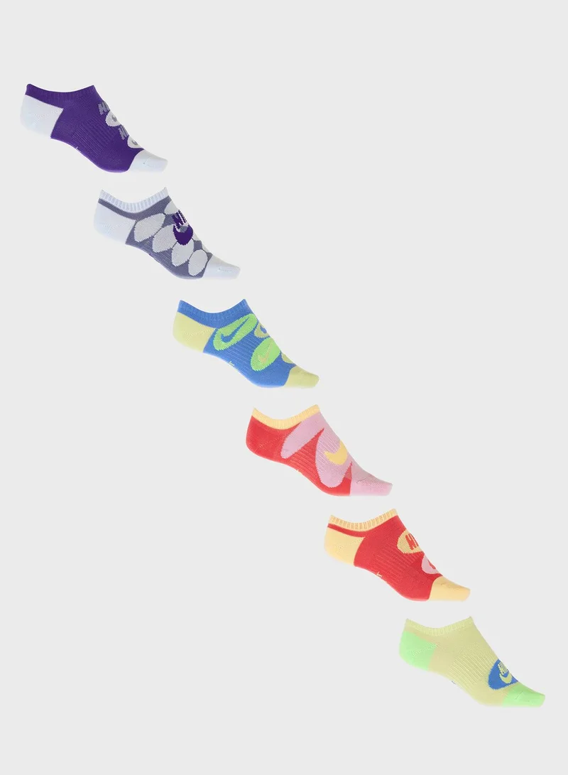 Nike 6 Pair Of Everyday Plus Lightweight Socks
