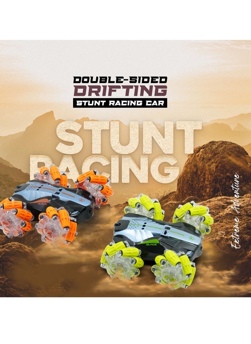 Generic - RC Drift Stunt Double Sided Lateral Run and 360° Rotating Toy Car - Image 1