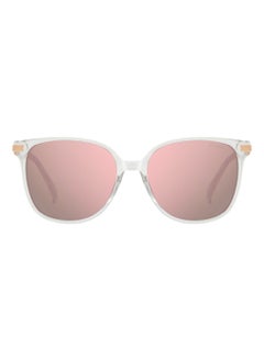 Polaroid Women's Polarized Square Shape Metal Sunglasses Pld 4170/G/S/X Grey 50 - Lens Size: 49.6 Mm - Gold Copp  - Image 3