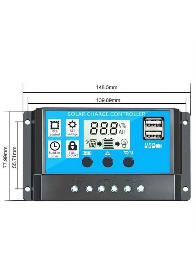 Generic Street Lamp Smart Lighting Charging Solar Controller, Model: RBL-20A  - Image 1