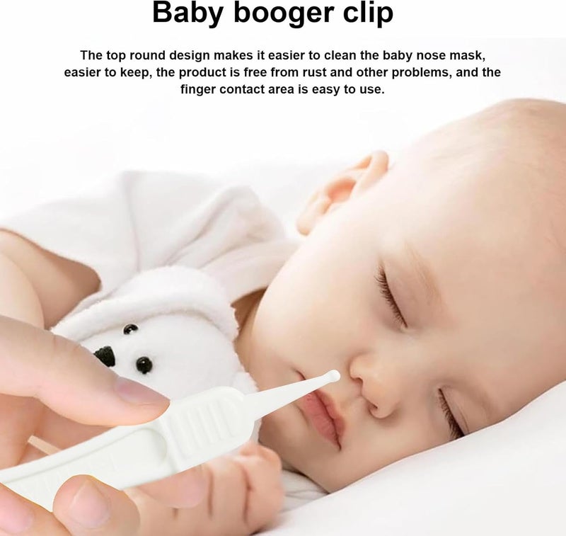 windforgecraft Booger Picker Tool,Nose Picker For Babies - Round Plier Pincet Forceps, Safe Effective Portable For Cleaning Ear Canals, Nasal Passages, Umbilical Dirt - Image 2