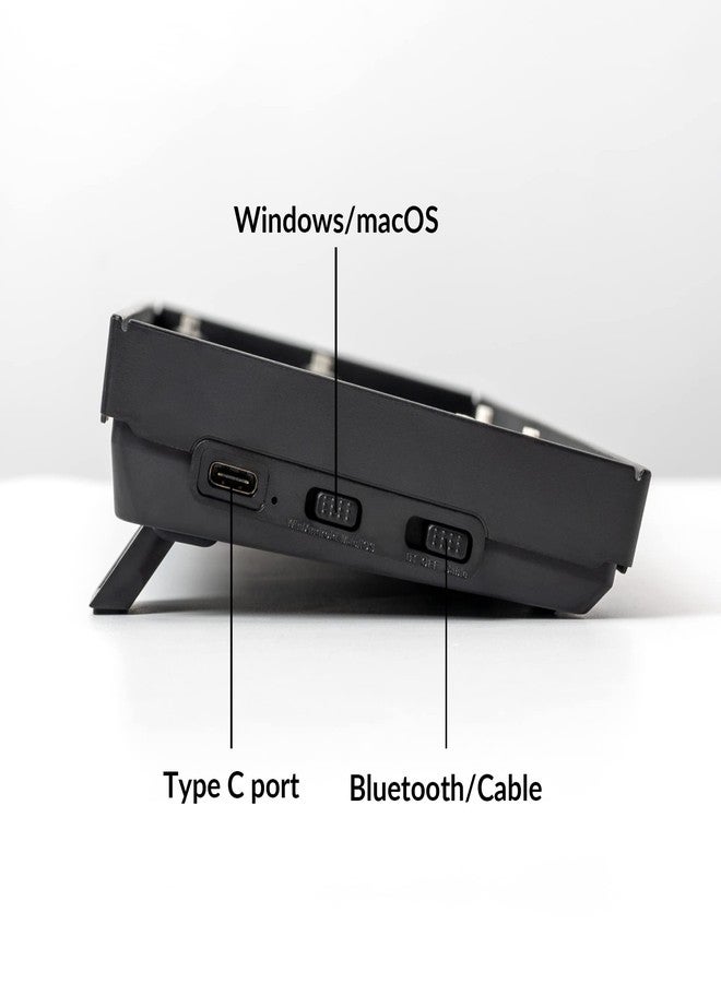 Keychron K6 Pro Wireless Custom Mechanical Keyboard Barebone Version, QMK/Launcher Programmable Macro, Hot-Swappable 65% Layout, RGB Backlit Office Gaming Keyboard for Mac Windows Linux - Black - Image 4