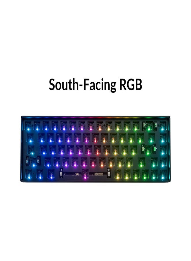 Keychron K6 Pro Wireless Custom Mechanical Keyboard Barebone Version, QMK/Launcher Programmable Macro, Hot-Swappable 65% Layout, RGB Backlit Office Gaming Keyboard for Mac Windows Linux - Black - Image 2