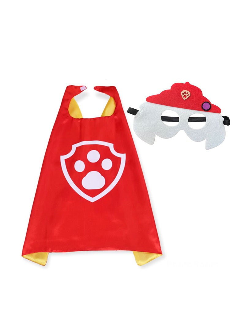 هايلاند زي قناع وقناع مارشال باو باترول للأطفال