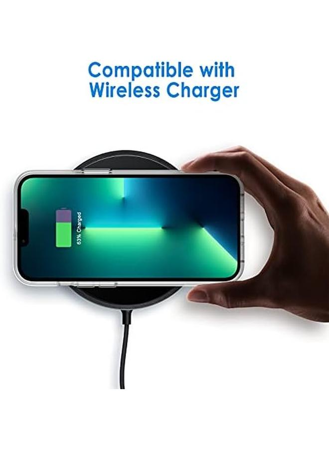 جي تيك جراب لهاتف iPhone 13 Pro Max مقاس 6.7 بوصة، غطاء خلفي شفاف مقاوم للصدمات غير قابل للاصفرار ومضاد للخدش - Image 4