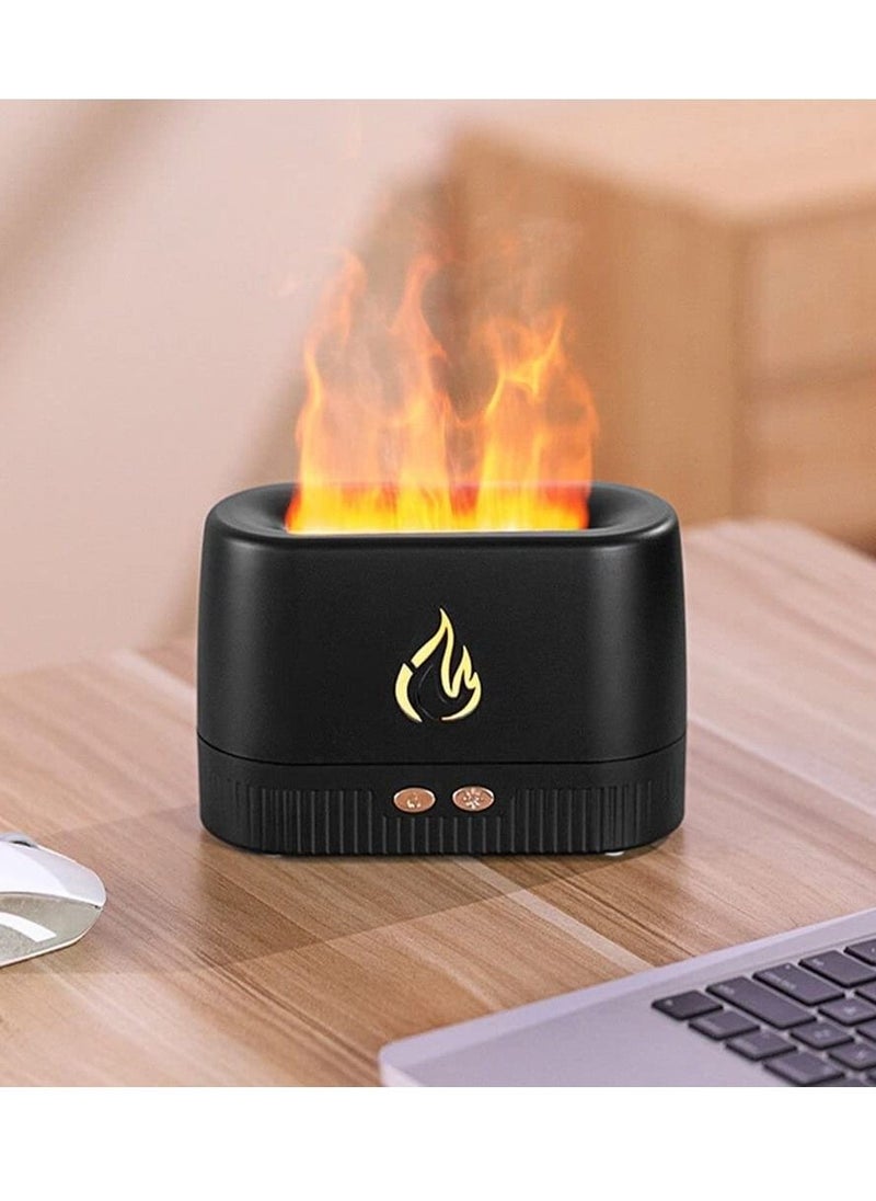 Bakhoor Essential Oil Diffusers Quiet Aromatherapy Diffuser, Auto Shut Off Scent Diffuser, Ultrasonic Oil Diffuser, Portable Flame Diffuser, Cool Mist Humidifiers for Bedroom, Home, Office, Yoga, Gym  - Image 1