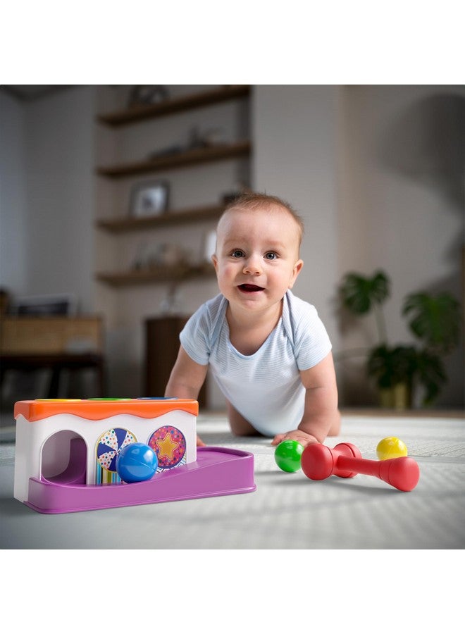 Lollipop Baby Hammer Toy Toddler Activity: Montessori Toys Spark Your Child's Curiosity with Our Ball and Hammer Toddler Toy. Encouraging Creativity and Coordination - Image 3