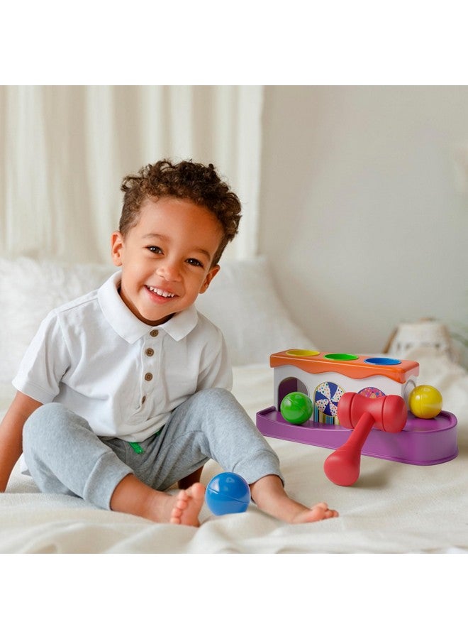 Lollipop Baby Hammer Toy Toddler Activity: Montessori Toys Spark Your Child's Curiosity with Our Ball and Hammer Toddler Toy. Encouraging Creativity and Coordination - Image 5