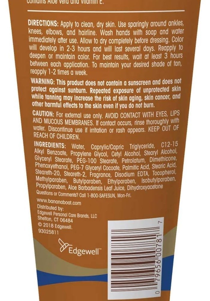 Banana Boat Summer Color Self Tanning Lotion - Deep Dark Color, 6 Ounces (Value Pack of 4) - Image 3