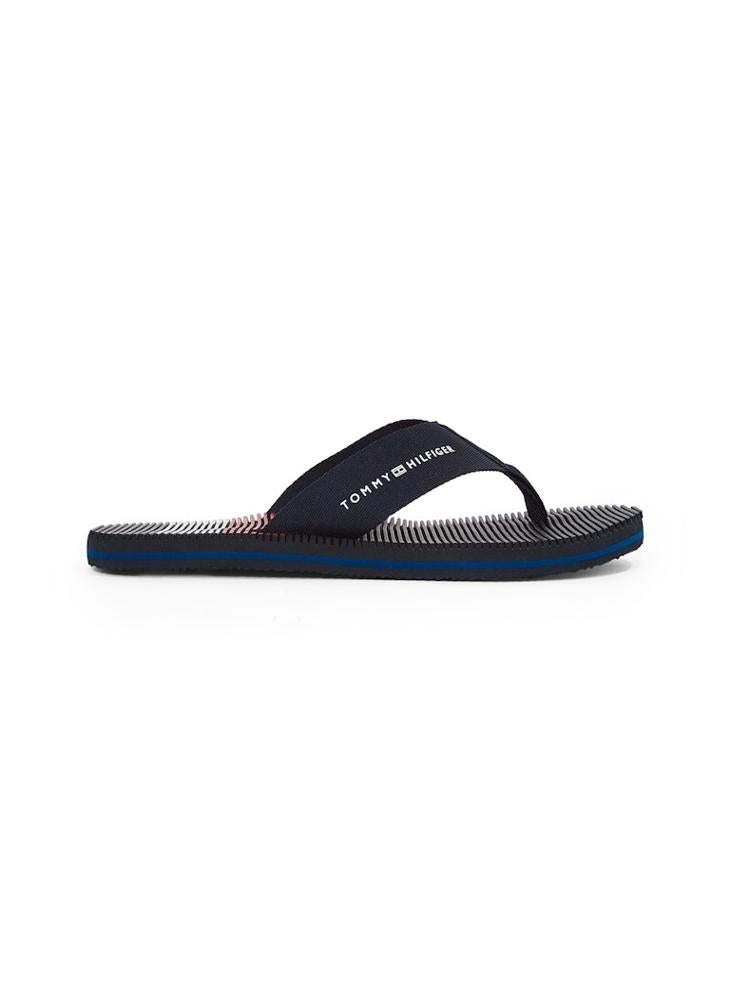 TOMMY HILFIGER Logo Detail Beach Flip Flops  - Image 1