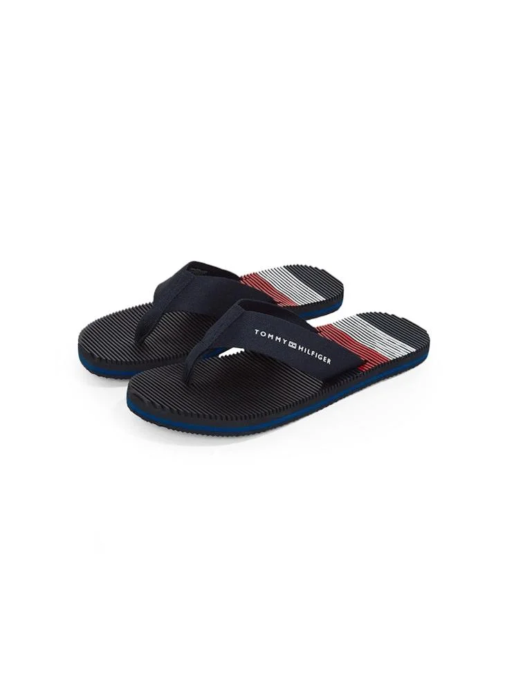 TOMMY HILFIGER Logo Detail Beach Flip Flops