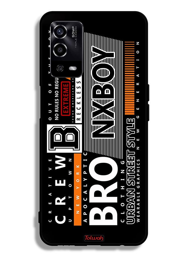 Tolwak Oppo A55 4G Protective Case Cover Urban Street Style - Image 2