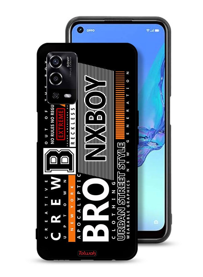 Tolwak Oppo A55 4G Protective Case Cover Urban Street Style - Image 1