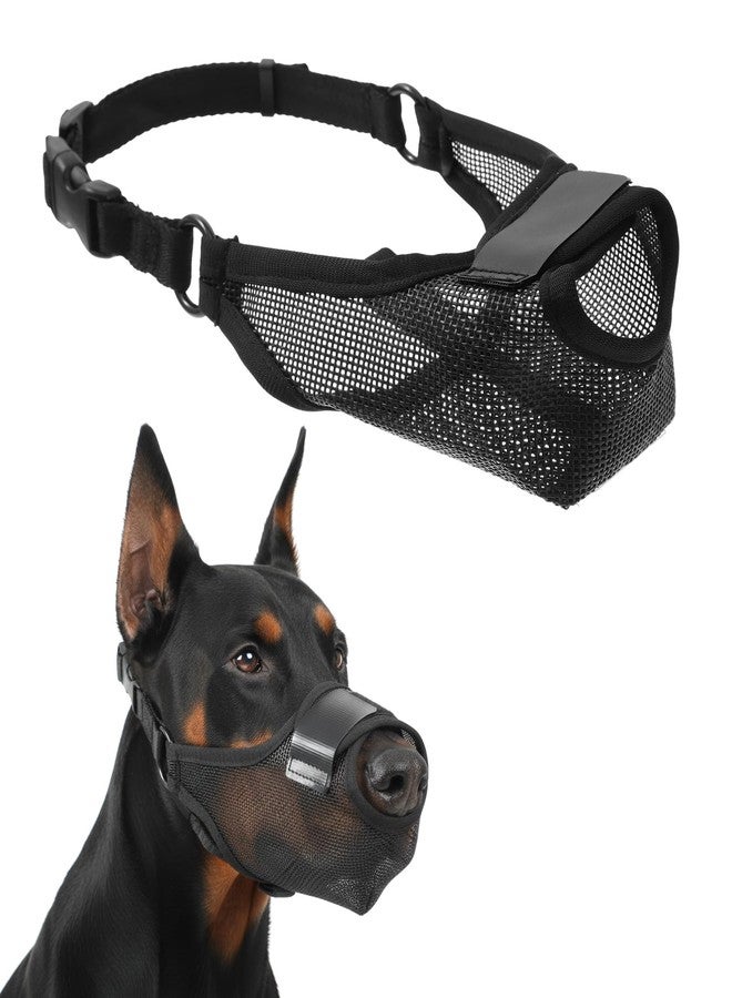 ValueBargain Dog Muzzle, Anti Scavenging Mesh Muzzle for Dogs, Breathable Soft Muzzles, Adjustable for Huskies and Dobermans, Allows Panting & Drinking - Image 1