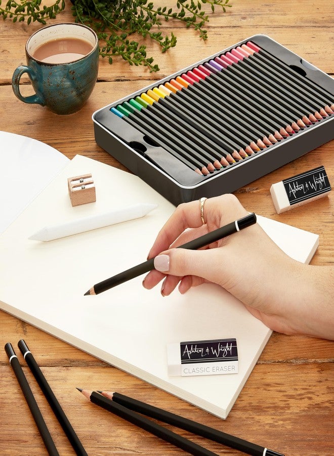 Ashton and Wright - A4 8.3" x 11.7" Classic Ivory Sketching Pad - 160gsm Paper - 30 Sheets - Image 5