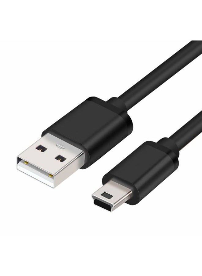 MaxLLTo Mini USB Charger Cable Nylon Braided Cord for BlackBerry 8703e / 8705 / 8705g / 8707 / 8707g / 8707v / 9000 Bold Cell Phone - Image 1