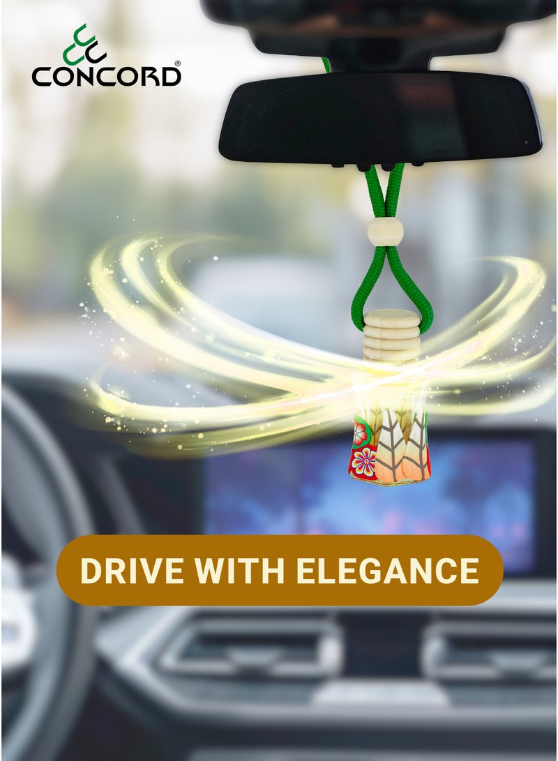 CONCORD - Car and Home Hanging Air freshener, 10ml | Vanilla Fragrance, 60 Days Lasting* | Limited Time Offer: PACK OF 2 - Image 5