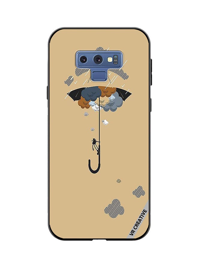 VR CREATIVE Protective Case Cover For Samsung Galaxy Note 9 Umbrella Design Multicolour - Image 1