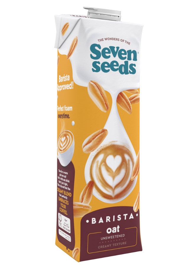 Seven Seeds Oat Barista Edition 1L - Dairy-Free Milk for Coffee & Latte Art - Image 2