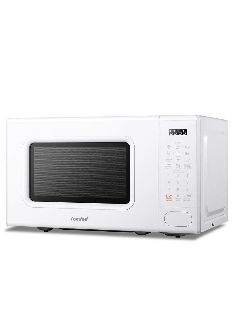 Comfee' COMFEE Microwave Oven 20L 700W with 6 Cooking Presets Express Cook 11 Power Levels Defrost and Memory Function-White  - Image 2