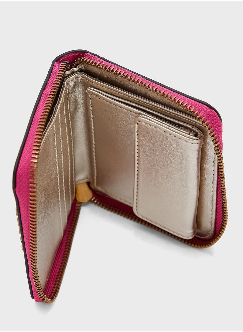 GUESS - Laurel Small Zip Around Wallet - Image 1