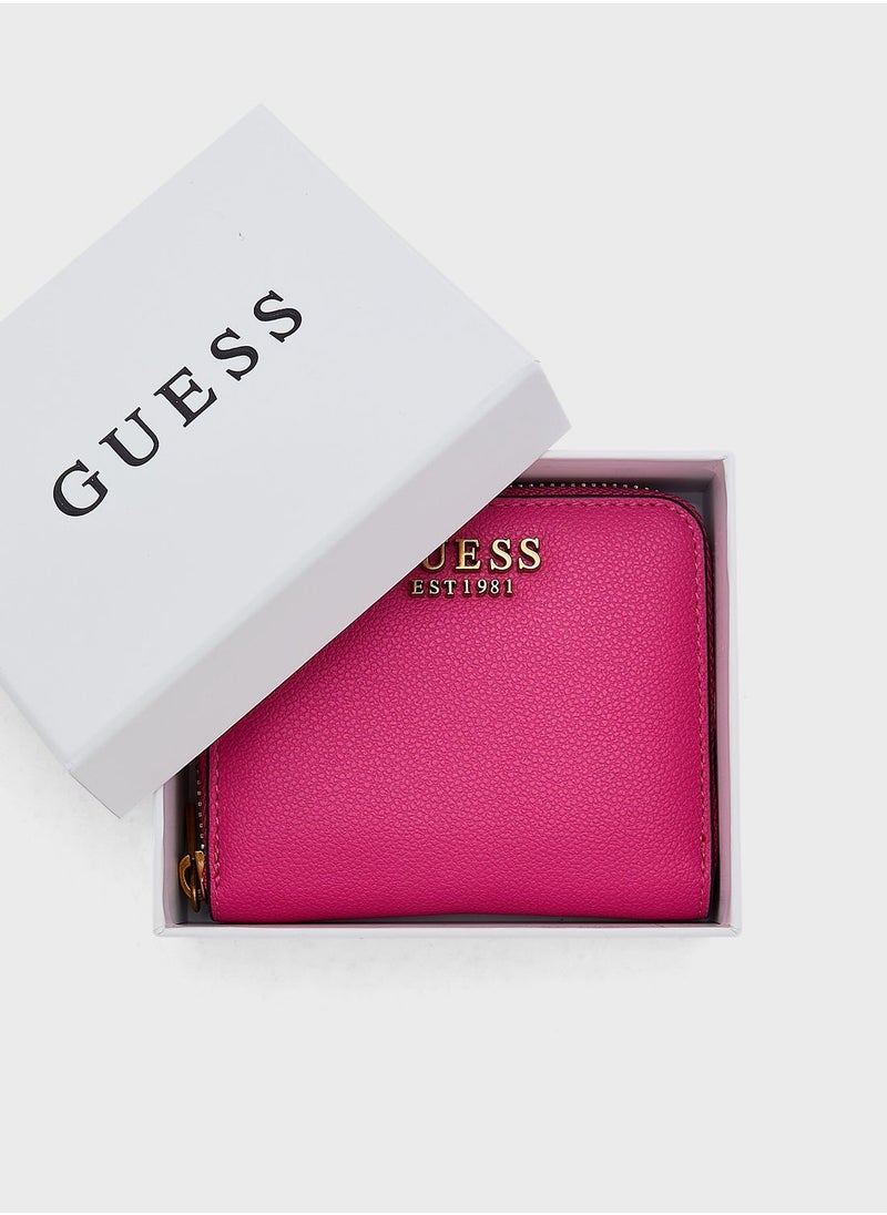 GUESS - Laurel Small Zip Around Wallet - Image 1