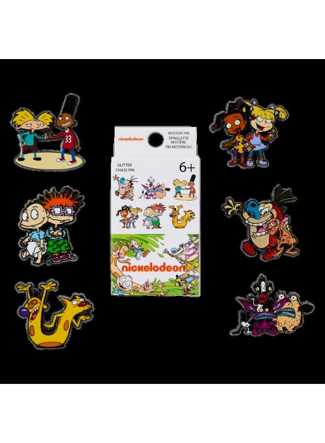 Loungefly! Blind Box Pin: Nickelodeon Nick Retro Mystery Box Pins