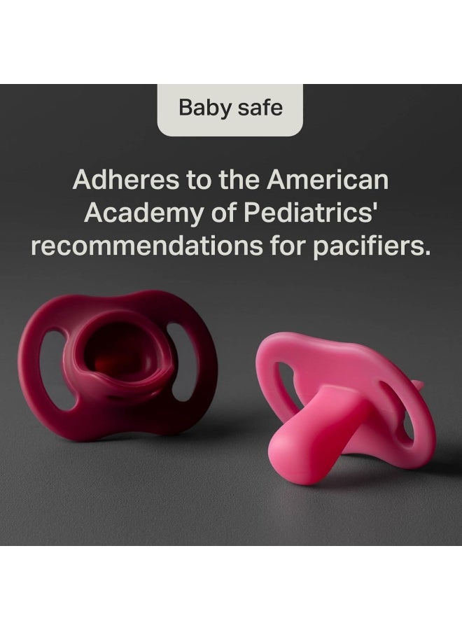 Tommee Tippee Ultra-Light StayPut Pacifier, One-Piece Silicone Design, 0-6m, 4 Pack - Image 5
