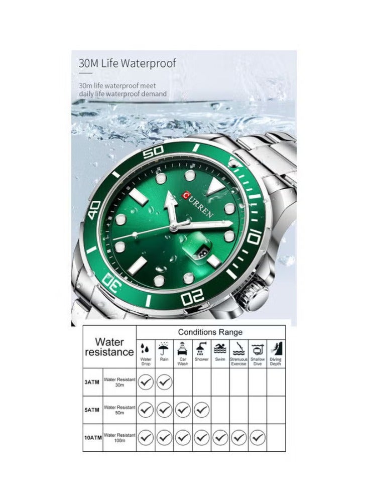 CURREN Men's Stylish Analog Wrist Watch - Image 2