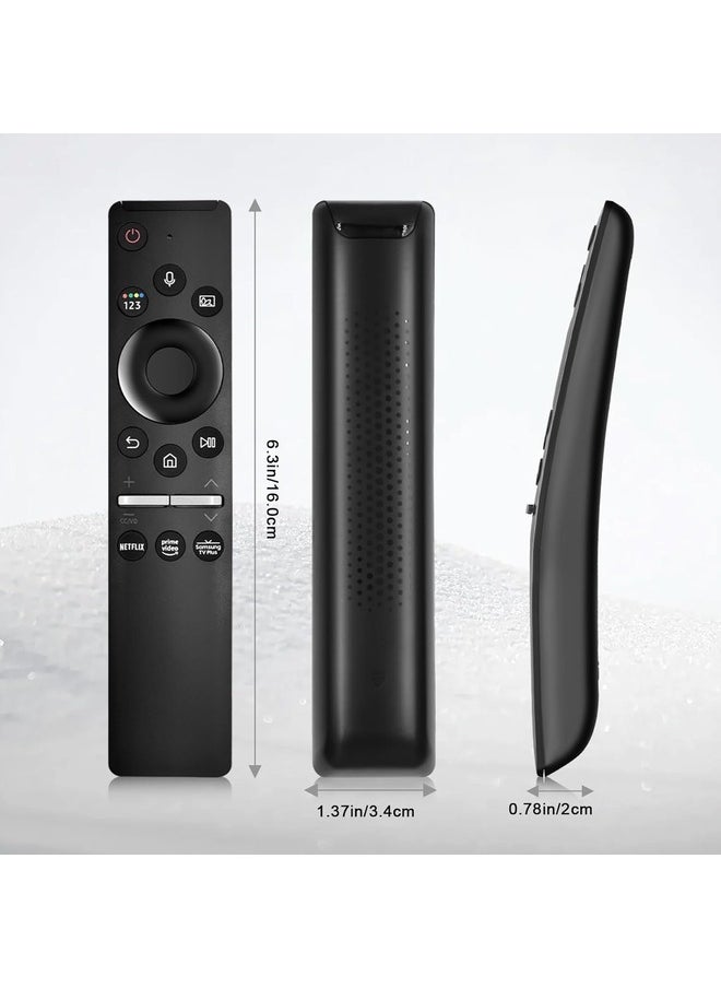 BN59-01330A Upgraded Voice Remote Control - Universal Compatibility for Samsung Curved, Frame, QLED, LED, LCD, 8K & 4K Smart TVs