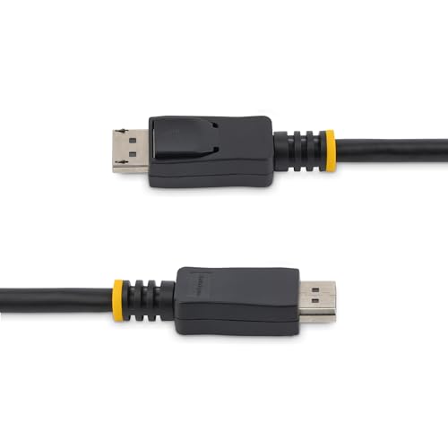 StarTech 25ft Displayport To Displayport Cable With Latches M/M - Image 3