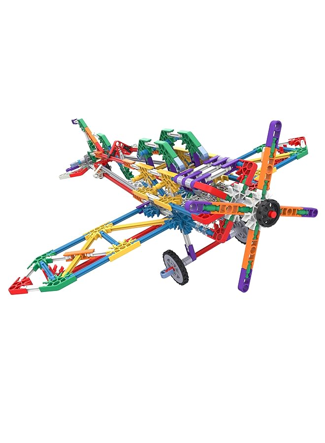 K'NEX Basic Fun | Motorised Creations Building Set | 3D Educational Toys For Kids 325 Piece Stem Learning Kit Engineering For Kids 25 Model Building Construction Toy For Children Ages 7 85049 - Image 2