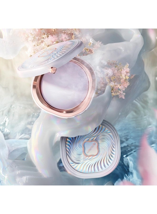 FLORASIS Flawless Jade Breathable Pressed Powder (04 Lavender) - Image 3