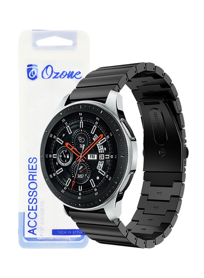 Ozone Replacement Strap For Samsung Galaxy Watch 46 mm Black - Image 4