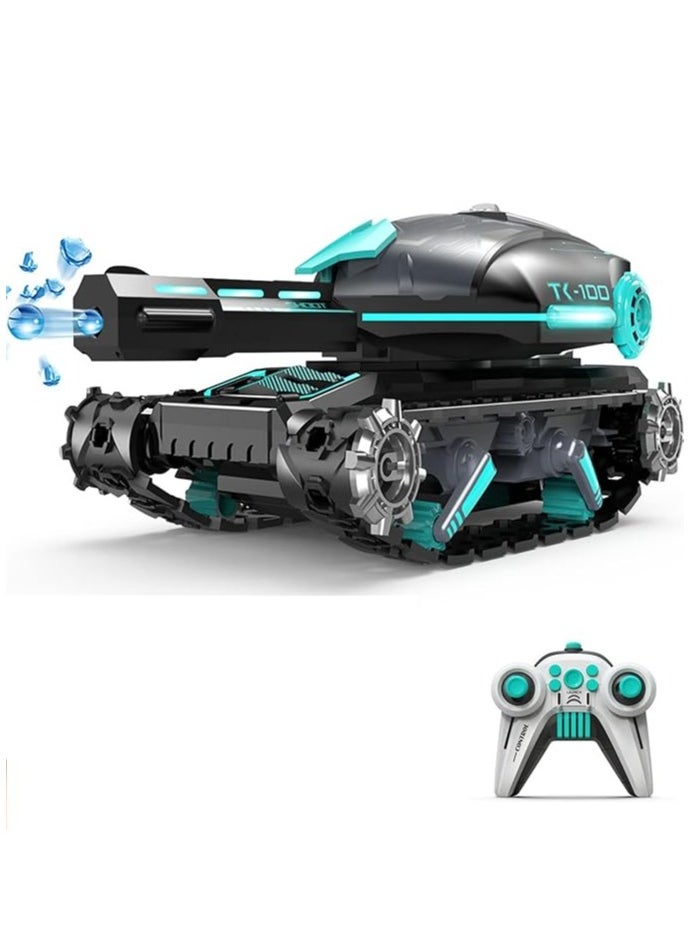 Generic Water Bomb Tanks, RC Tank Car Toy, Remote Control Vehicle 180 Degree Rotation, Water Bomb Tank  - Image 3