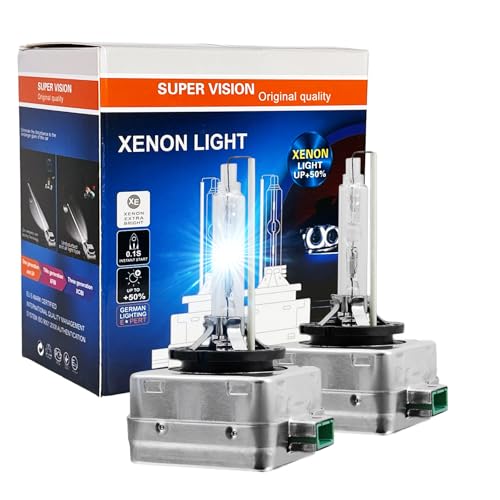 SOCAL-LED LIGHTING D3S 35W Xenon HID Headlight Bulbs - 10000K Deep Blue - 66340 42403 42302 OEM High Low Beam Direct Replacement - Pack of 2 - Image 1