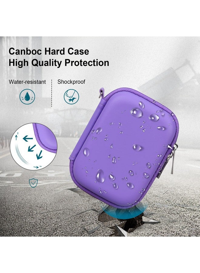 Canboc Hard Carrying Case For Bitzee/Bitzee Disney/Bitzee Magicals Interactive Toy Digital Pet, Virtual Electronic Pets Kids Toys Storage Bag, Purple+Purple (Case Only) - Image 4