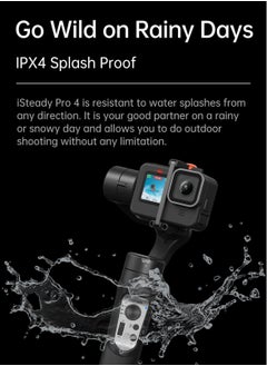 hohem iSteady Pro 4 3-axis handheld action camera gimbal stabilizer  - Image 5