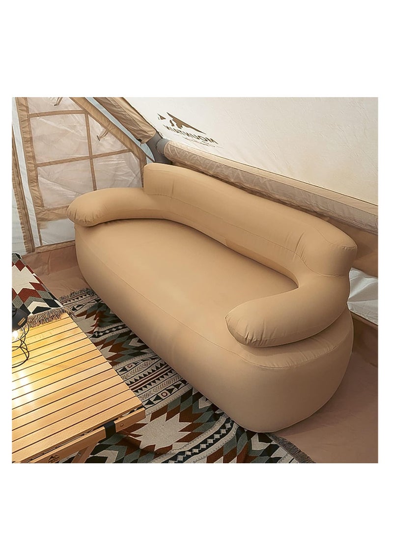 BlueFire Heavy-Duty Inflatable Sofa for Outdoor & Indoor Use - 400kg Capacity, Portable Camping Sofa with Pump, Carry Bag, 1000D Oxford Fabric, Ideal for Beach, Pool, Travel, and Parties - Image 2