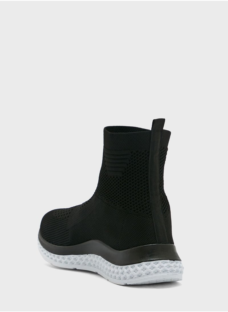BRAVE SOUL - Brave Soul For Seventy Five Knitted Pull On Sneakers - Image 1