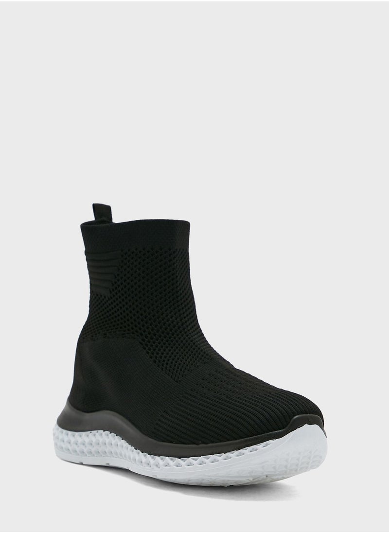 BRAVE SOUL - Brave Soul For Seventy Five Knitted Pull On Sneakers - Image 1