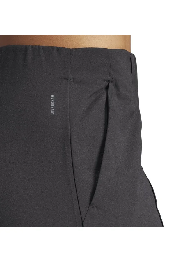 Adidas aeroready workout essentials minimal branding woven women pants
