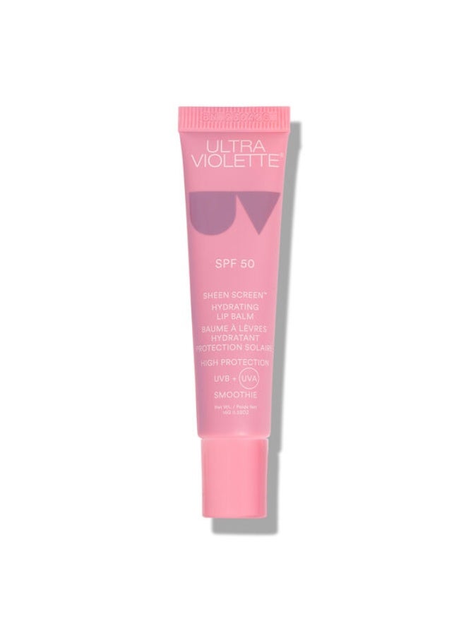 ULTRA VIOLETTE Sheen Screen Hydrating Lip Balm SPF 50 Smoothie 15g - Image 1