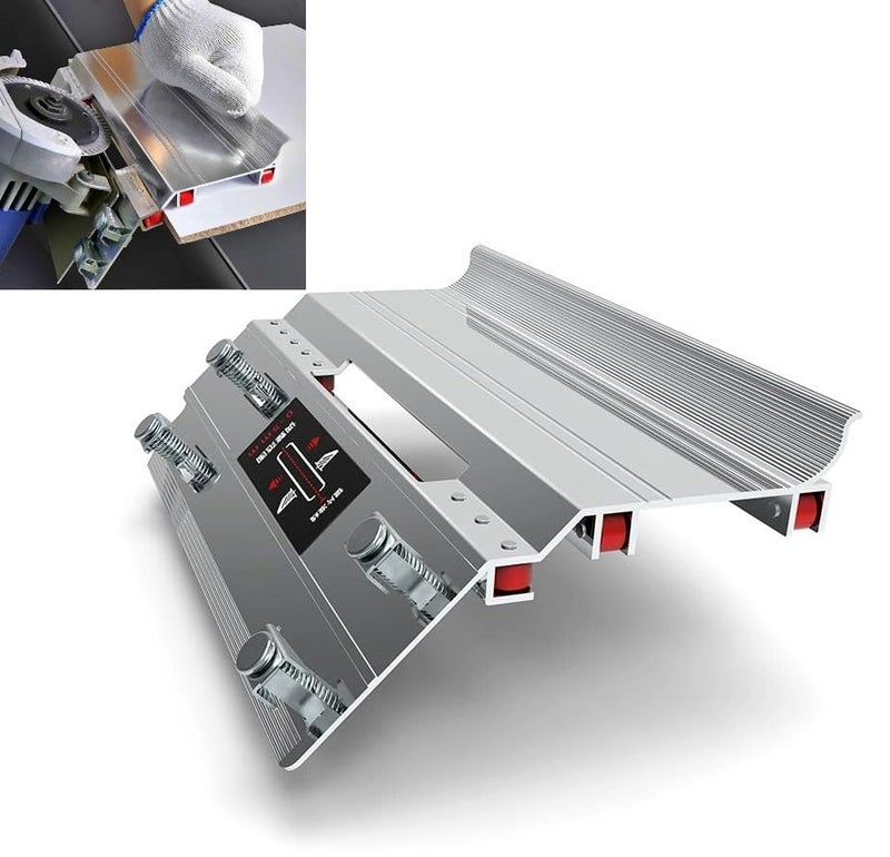 KROST KROST 45 degree Chamfering Device 45 Degree Angle Cutting Frame Roller Seat for Marble Granite Tiles and Wood Cutting 45 Degree Cutting Machine Tile Chamfering Tool  - Image 1